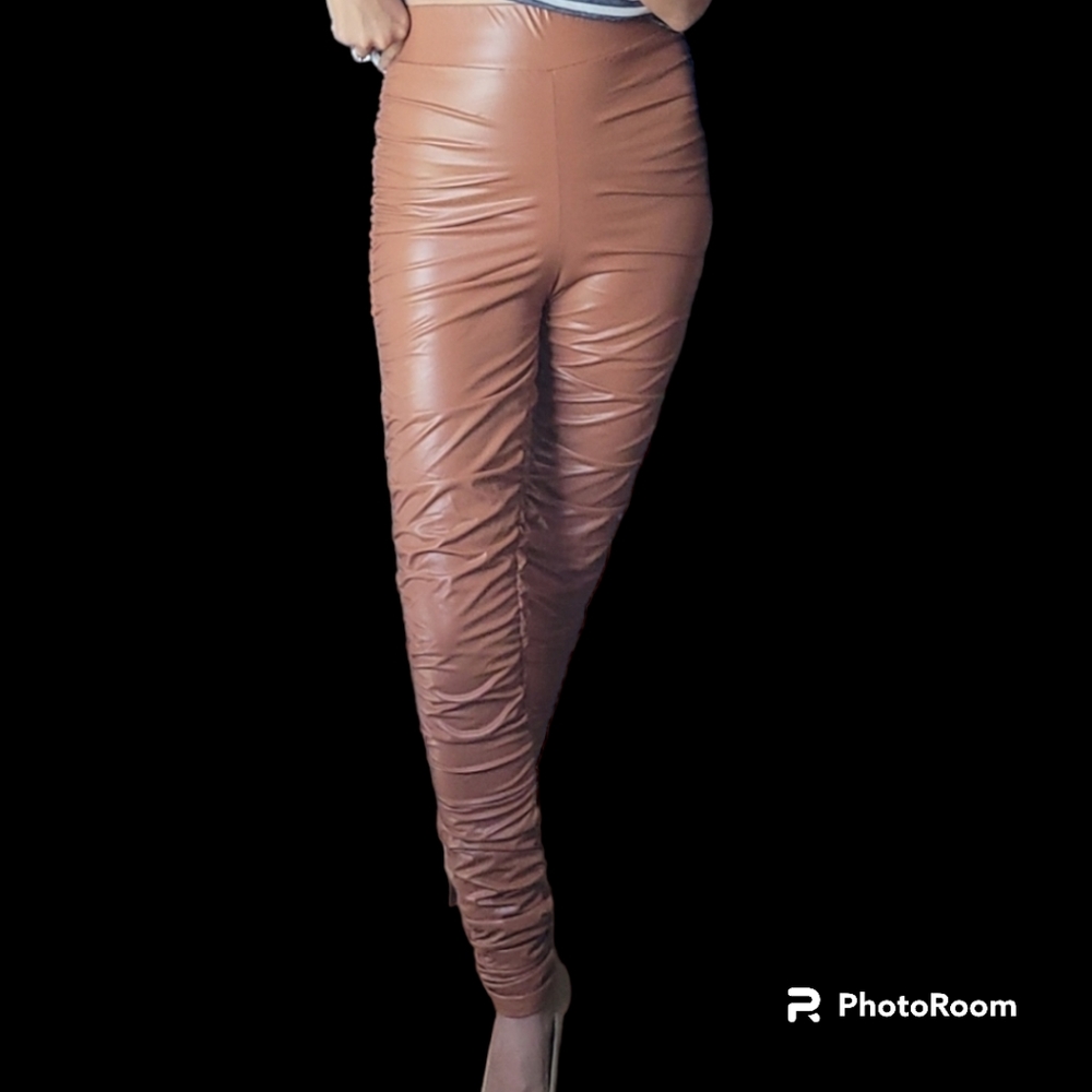 NWOT Faux Leather pants 4/$25